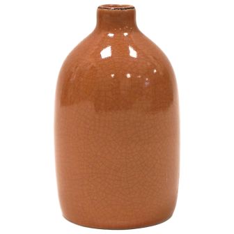 Small Apricot Reactive Vase 