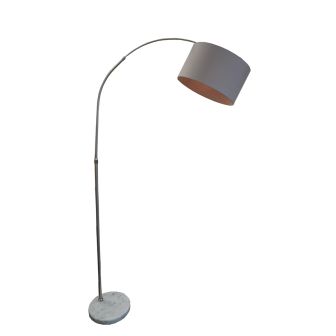 Arc Grey Floor Lamp