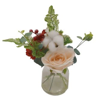 Festive Flowers In Vase