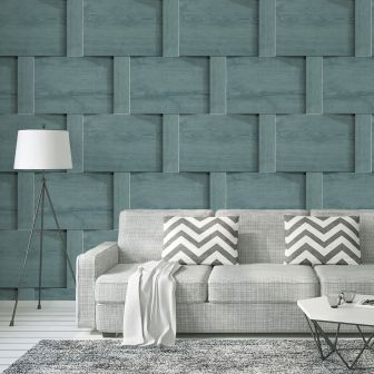 3D Design PVC Wallpaper, For Home, Size: 57 Sq Feet Roll