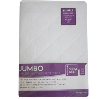 Jumbo Quilted Mattress Protector