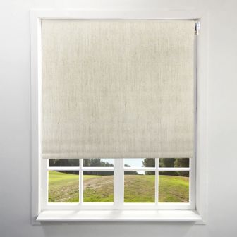 Blackout Linen Mix Roller Blind