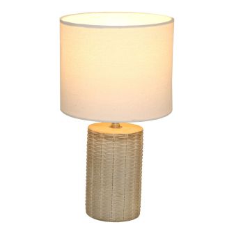 Wicker Natural Table Lamp