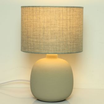 Roberta Taupe Table Lamp