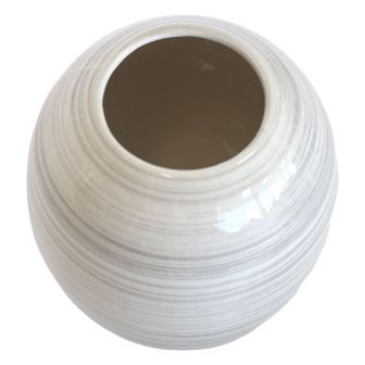 Stripe Natural Vase