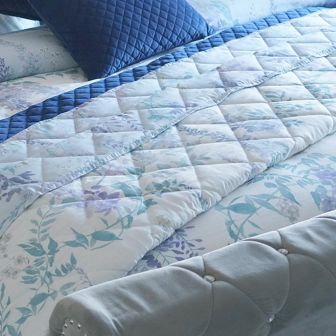 Wisteria Lavender Bed Spread