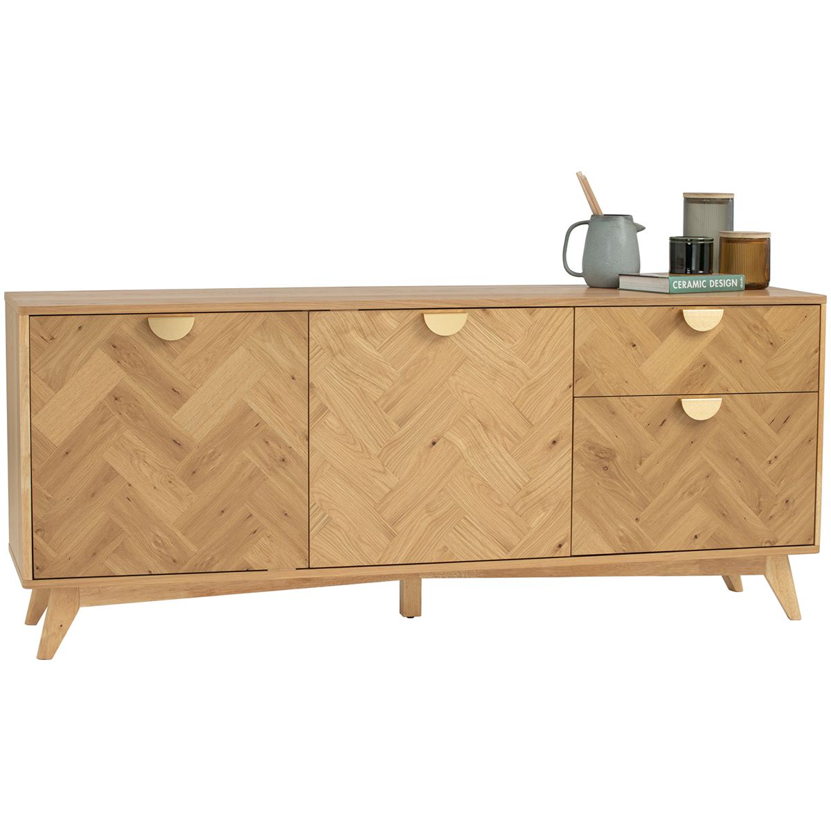 Natural credenza outlet