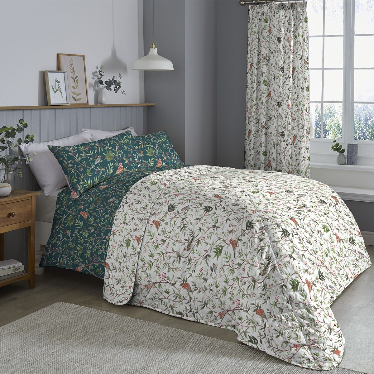 Grey woodland clearance bedding